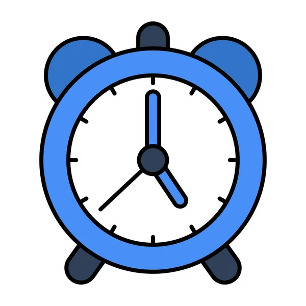 目覚まし時計の氷のデザイン — ストックベクタ