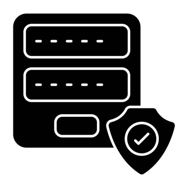 Parolanın modern tasarım simgesi 