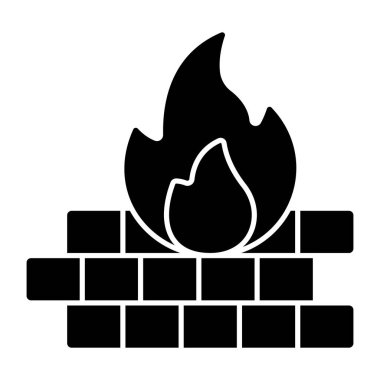 Firewall 'ın düzenlenebilir tasarım simgesi