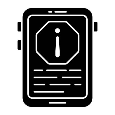 Taşınabilir bilginin yaratıcı tasarım simgesi