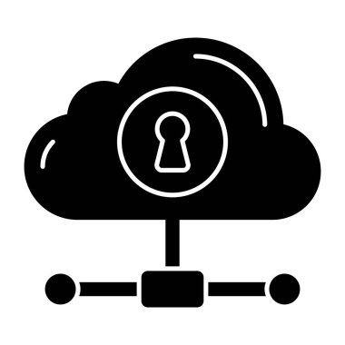 Bulut erişiminin simge tasarımı