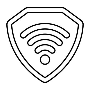 Premium download icon of internet security 