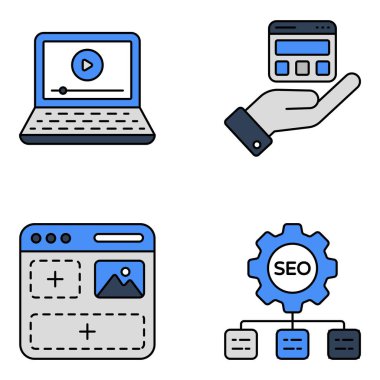 Burada bir seo ikon koleksiyonu var. Bu simgeler UI tasarımı, web tasarımı, sunum slaytları, iniş sayfaları, başlık resimleri ve diğerleri için mükemmeldir.