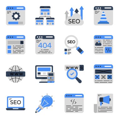 Burada bir seo ikon koleksiyonu var. Bu simgeler UI tasarımı, web tasarımı, sunum slaytları, iniş sayfaları, başlık resimleri ve diğerleri için mükemmeldir.