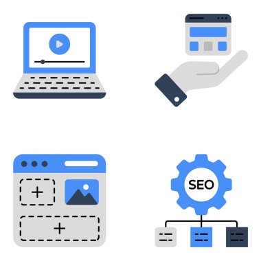 Burada bir seo ikon koleksiyonu var. Bu simgeler UI tasarımı, web tasarımı, sunum slaytları, iniş sayfaları, başlık resimleri ve diğerleri için mükemmeldir.