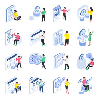 Bitcoin Düz Çizimler Paketi