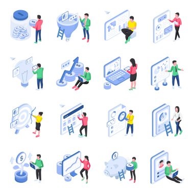 İş Düz Çizimler Seti