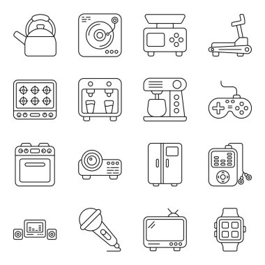 Uygulama ve Aygıt Paketi Doğrusal Simgeler