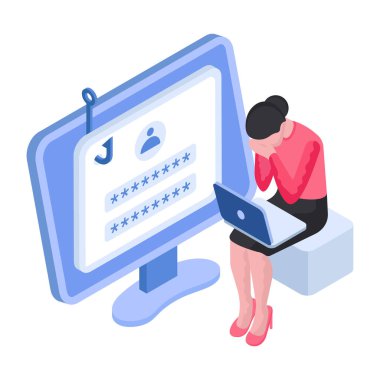 Şifrenin benzersiz tasarım çizimi 