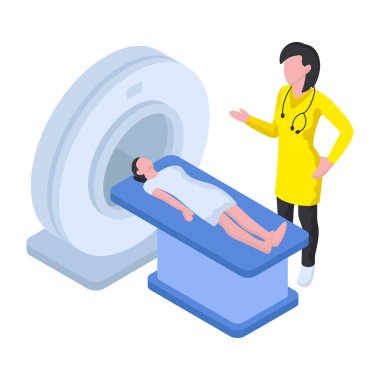 CT taramasının mükemmel tasarım çizimi