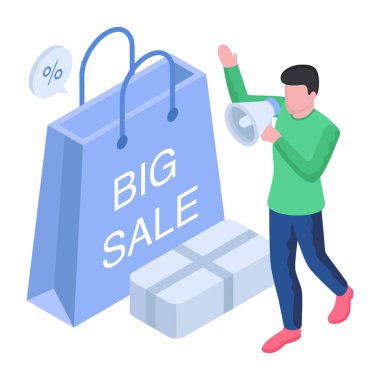 Büyük satışın premium indirmesi