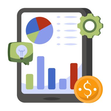 Mobil analizlerin bir simge tasarımı