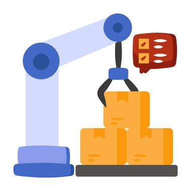 Lojistik robotun en iyi indirme simgesi