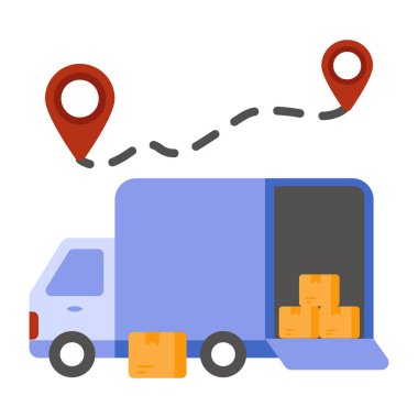Kargo takibinin mükemmel tasarım simgesi
