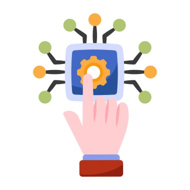 Düz simgeler ayarlandı. Simgeler benzersiz bir şekilde sunuluyor, bu da onları daha kullanışlı kılıyor. Anlık indirme için kullanılabilir.