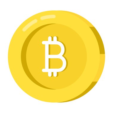 Bitcoin 'in bir simge tasarımı