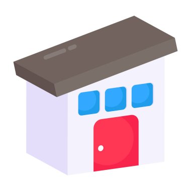 Ticari yapının modern tasarım simgesi