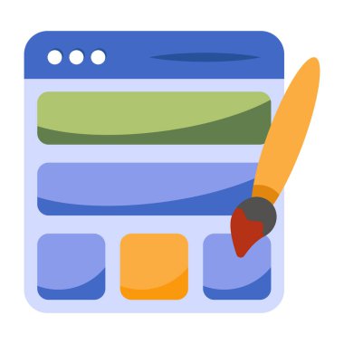        Web tasarımının premium indirme vektörü 