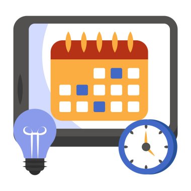 Zaman çizelgesinin mükemmel tasarım simgesi 