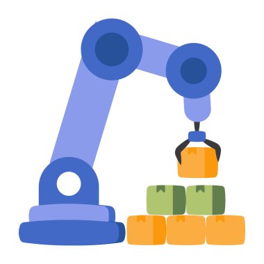 Robot seçiminin premimium indirme simgesi 
