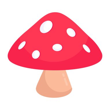 Mantarın modern tasarım simgesi