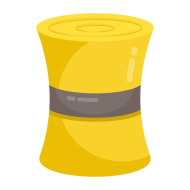 Samanlığın düz tasarım simgesi 