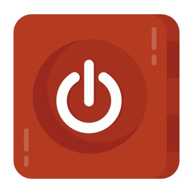 An icon design of shutdown 