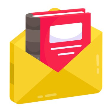 Düzenlenebilir eğitim postası tasarım simgesi