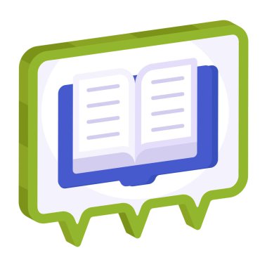 Eğitici sohbetin moda tasarım simgesi 