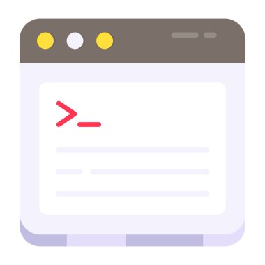 Web komutunun bir simge tasarımı 