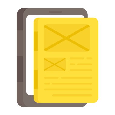        Mobil kablo grafiğinin premium indirme vektörü 