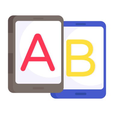 A / b testinin vektör tasarımı 