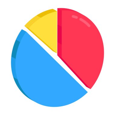 Pasta grafiğinin en iyi tasarım simgesi 