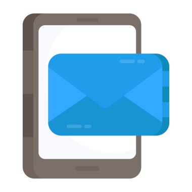 Mobil postaların modern tasarım simgesi