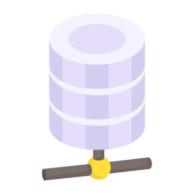 db ağının bir simge tasarımı 