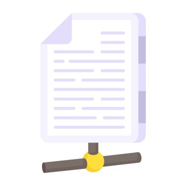 Ağ dosyasının düzenlenebilir tasarım simgesi