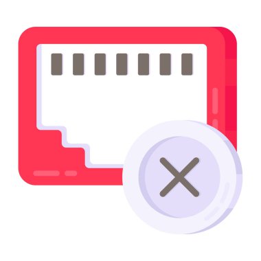 Ethernet portunun mükemmel tasarım simgesi