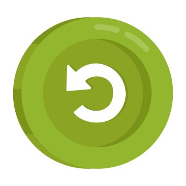 Yeniden yükleme okunun eşsiz bir tasarım simgesi 