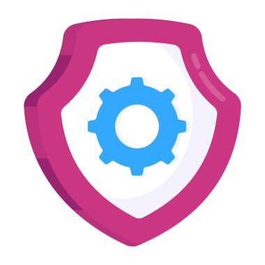 Unique design icon of security setting