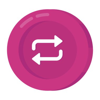 Veri aktarımının düzenlenebilir tasarım simgesi