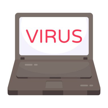 Sistem virüsünün premimium indirme simgesi 