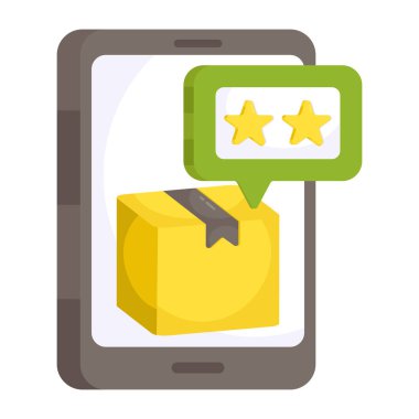 Mobil paketin mükemmel tasarım simgesi