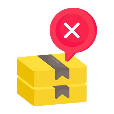 A unique design icon of order cancel