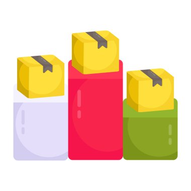 Lojistik analitiğin moda tasarım simgesi 