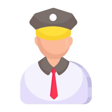 Perfect design icon of policeman 