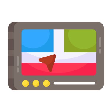 Mobil konum uygulamasının en iyi tasarım simgesi 