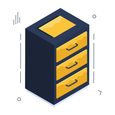 Çekmece tablosunun en iyi indirme simgesi