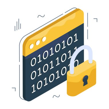 Güvenli ikili kodların bir simge tasarımı 