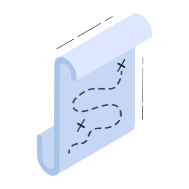 Haritanın modern tasarım simgesi