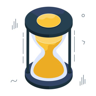 Kum saatinin simge tasarımı